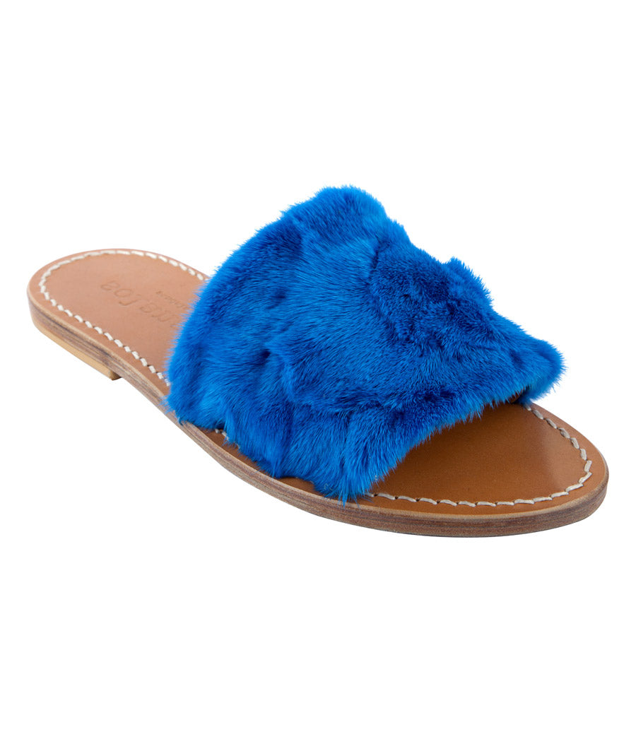 STRIPE WITH MINK HEAD