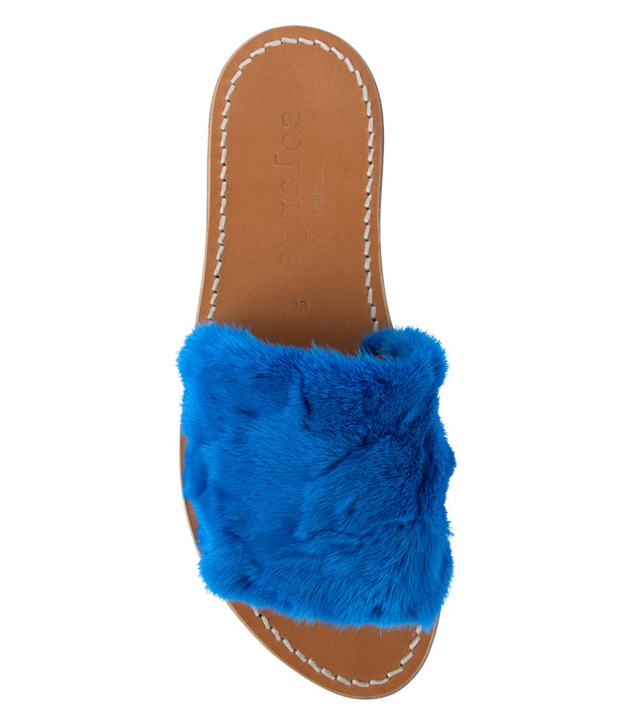 STRIPE WITH MINK HEAD