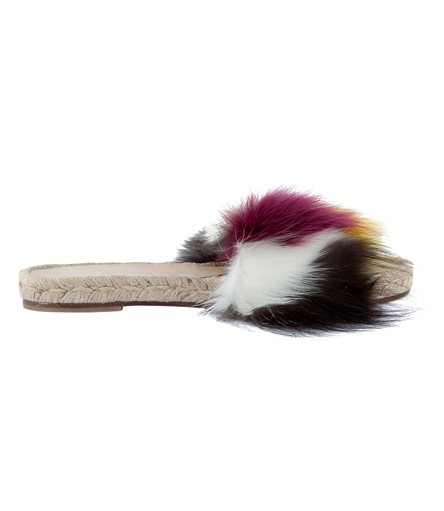 STRIPE ESPADRILLE real fox